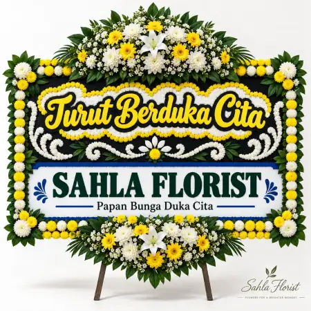 Papan Bunga Duka Agam